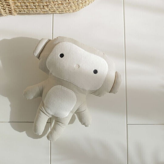 Bonjour Bebe Handmade Crib Pillow Decorative Monkey Beige 33x33cm 1pcs