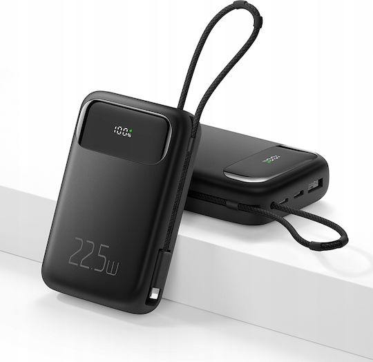 Mcdodo MC-3253 Power Bank 10000mAh 22.5W με Θύρα USB-A και Θύρα USB-C Μαύρο