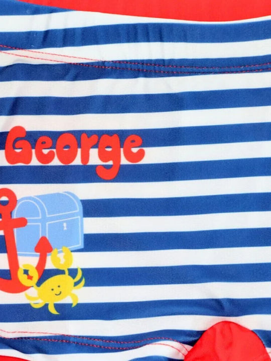 Disney Lines George Nautic Детски Бански Къси панталони за плуване Многоцветен