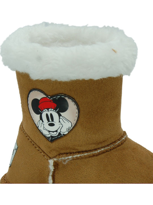 Disney Booties Brown