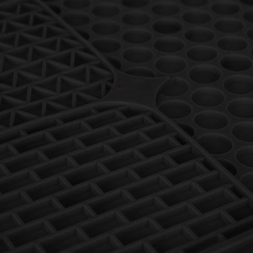 Hranitoare din silicon Hrănire lentă pentru Câine în Culoare Negru