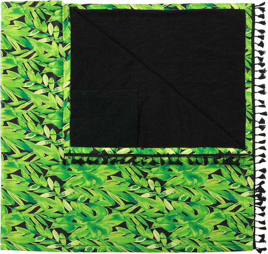 Bluepoint Beach Towel Cotton Green 95x155cm.