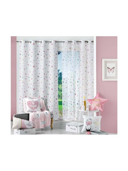 Douceur d'Intérieur Kids Grommet Top Curtain 140x240cm