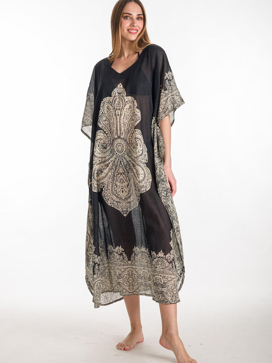 Rima Beachwear Women's Caftan Beachwear Black