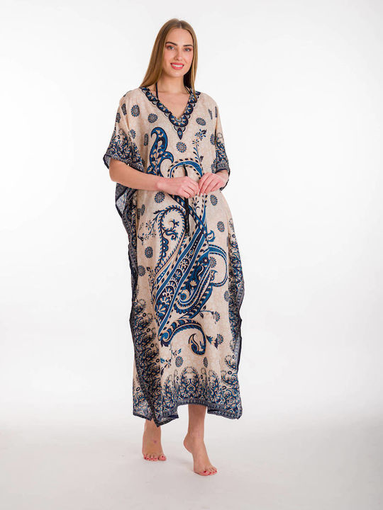 Rima Beachwear Women's Caftan Beachwear Blue