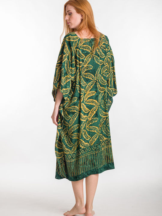 Rima Beachwear Women's Caftan Beachwear Green