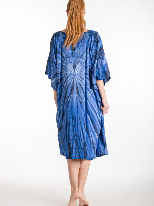 Rima Beachwear Women's Caftan Beachwear Blue