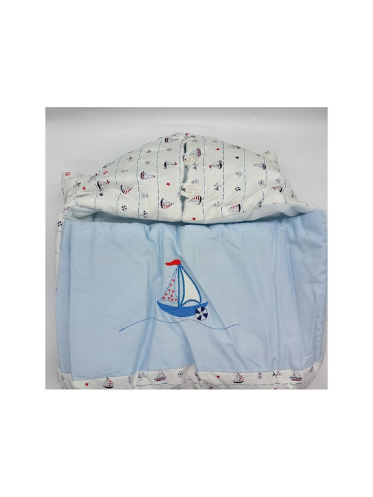 Kentia Winter Baby Schlafsack Hellblau