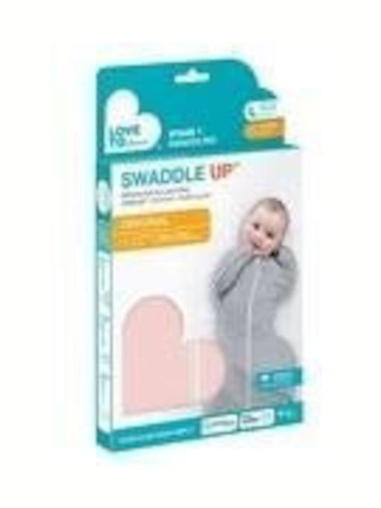 Love to Dream Frühlingshaft Schlafsack Swaddle Up 1 Tog Dusty Pink
