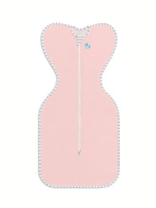 Love to Dream Frühlingshaft Schlafsack Swaddle Up 1 Tog Dusty Pink