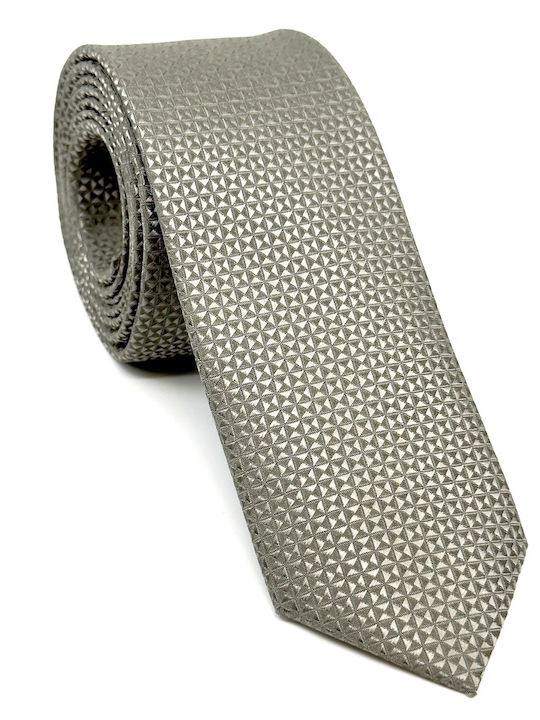 Legend Accessories Men's Tie Set Printed in Khaki Color