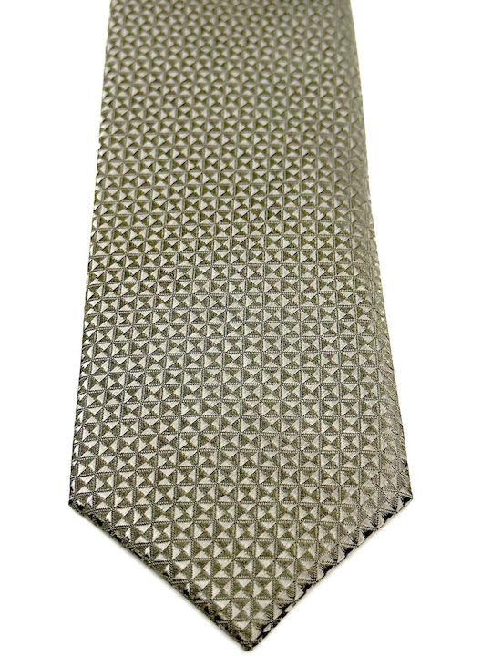 Legend Accessories Men's Tie Set Printed in Khaki Color