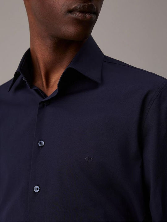 Long-sleeved Cotton Shirt Night Sky