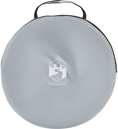 vidaXL Pop Up Beach Tent for 2 People Grey