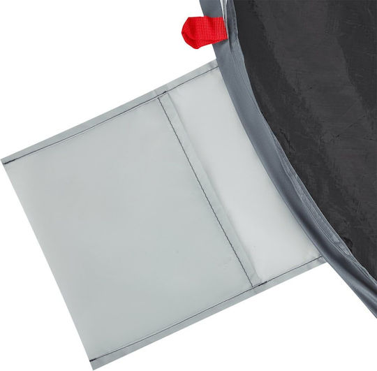 vidaXL Pop Up Beach Tent for 2 People Grey