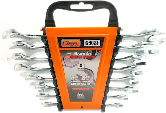 Richmann Set of 8 German Wrenches with Head Sizes from 6mm to 22mm