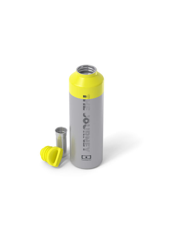 Monbento Water Bottle 500ml Silver