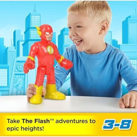 Fisher Price Imaginext DC Super Friends XL Фигура Flash Hxh34