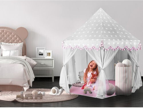 Kruzzel Kids House Play Tent for 3+ years Gray