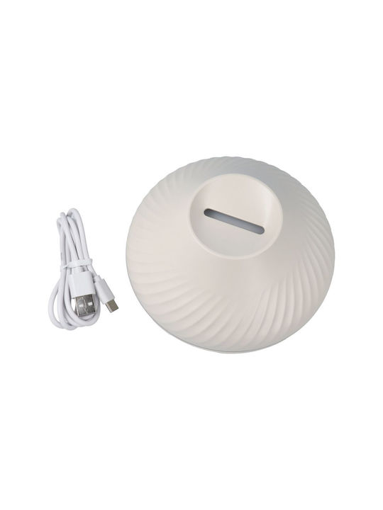 NetOne Lumini LED Dispozitiv de aromaterapie cu temporizator Alb 130ml MA6856W