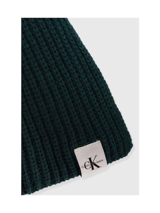 Calvin Klein Kids Knitted Scarf Green