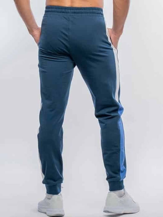 Siux Men's Sweatpants with Rubber Blue