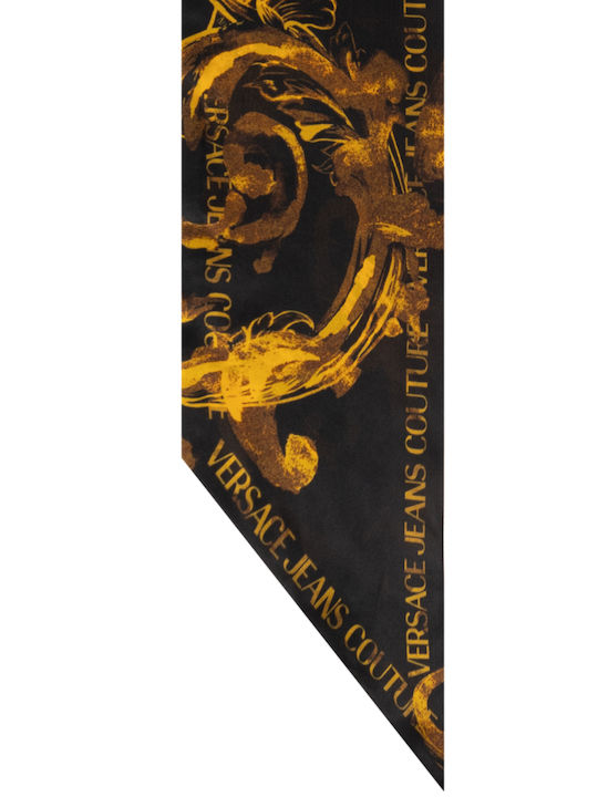 Versace Women's Silk Scarf Black