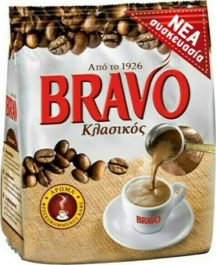 Bravo Гръцко Кафе Класически -0,50€ Classic Смляно 193гр