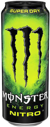 Monster SuperDry Energy-Drink Nitro Super Dry mit Kohlensäure in Kiste 500ml