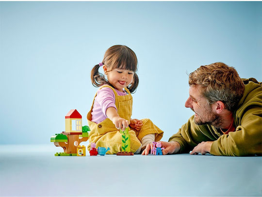 LEGO Duplo Peppa Pig Garden and Tree House for 2+ Years 20 Pieces