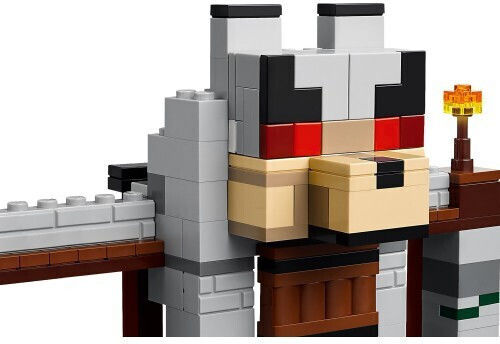 LEGO Minecraft The Wolf Stronghold για 8+ Ετών