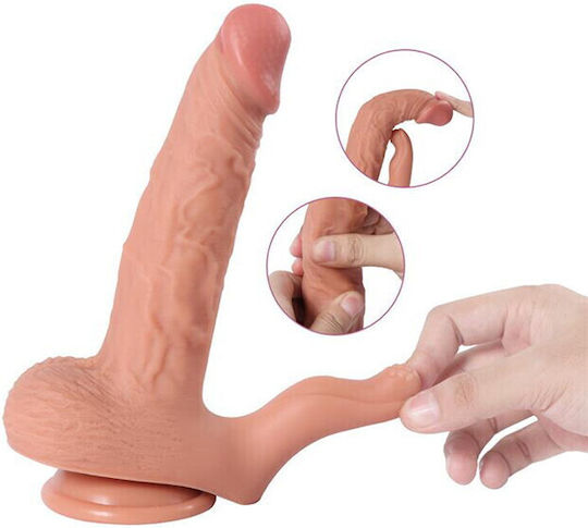 Shequ Clitoral Vibrator 21.5cm Flesh