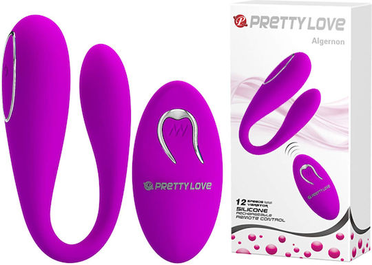 Pretty Love Algernon Vibrator for Couples 9.6cm Pink