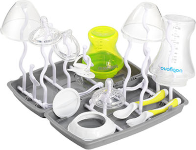 Babyono Drying Rack for Baby Bottles Gray