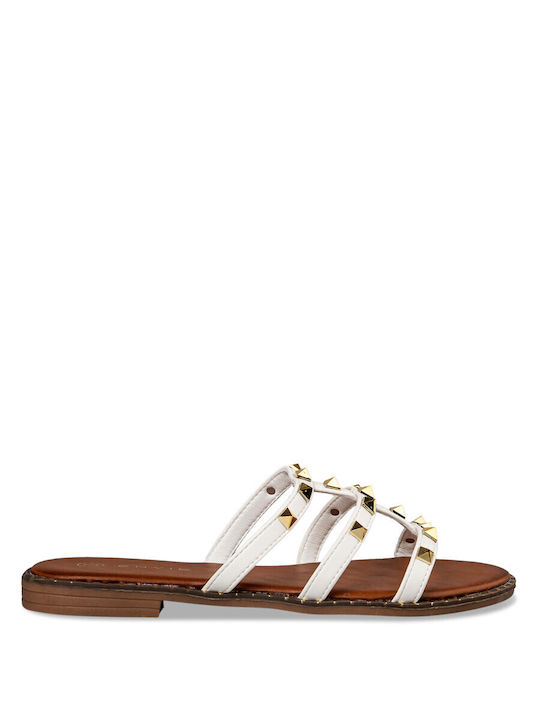 Envie Shoes Synthetic Leather Women's Sandals White