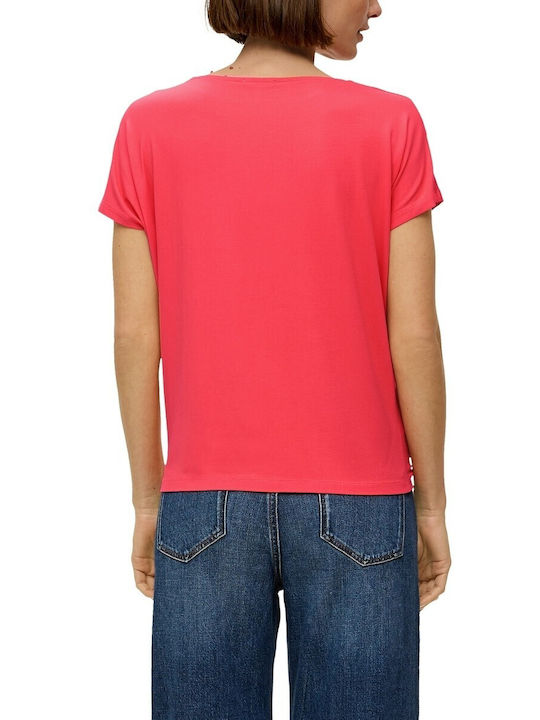 S.Oliver Damen T-Shirt Red