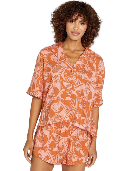 Excapism Top Damen Bluse Brt Multi
