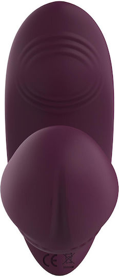 Dream Toys Vibrator G-Spot with Remote Control 12.3cm Purple