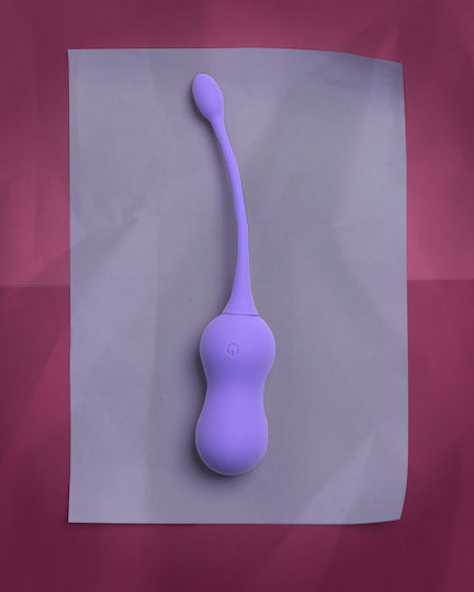 Shots Vibrator Egg 18cm Purple