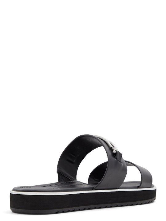 Aldo Women's Flat Sandals in Black Color