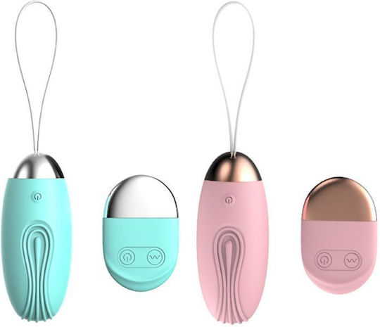 Lilo Vibrator Egg with Remote Control Light Blue