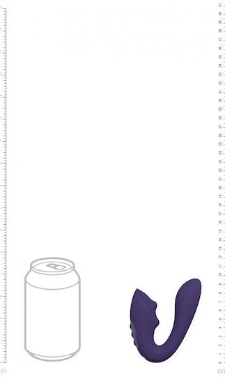 Vive Vibrator G-Spot 16.6cm Purple