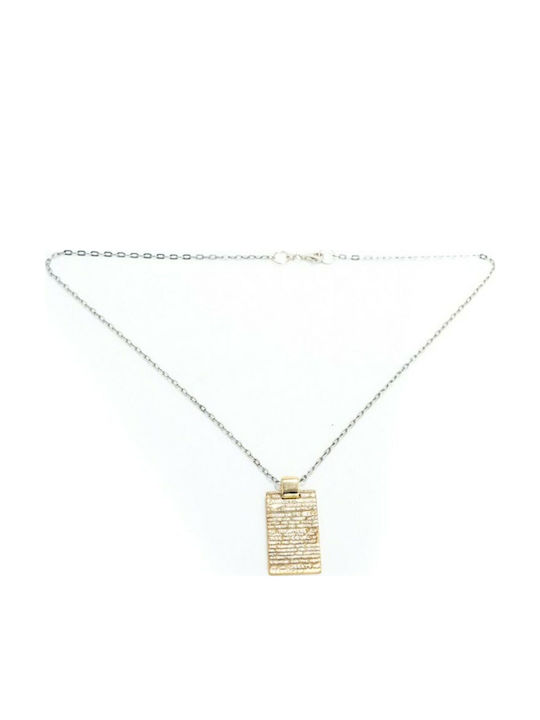 Женски колие с пендант Demaria Dmhrc002 45 см 45 см розово злато