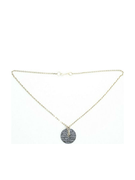 Black Silver Necklace DMHRC001-BLACK