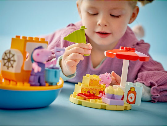 LEGO Duplo Peppa Pig Bootsfahrt Für 2+ Jahre 23 Stück