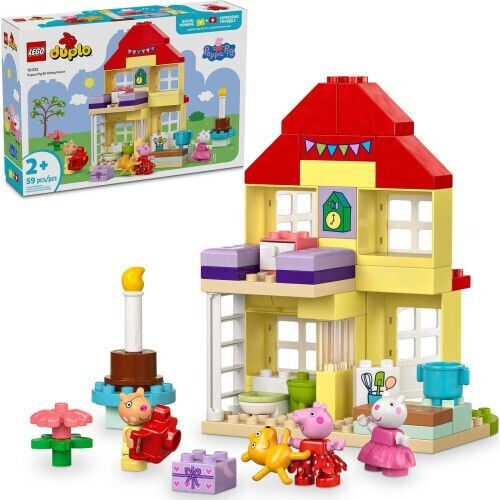 LEGO Duplo Peppa Pig Birthday House για 2+ Ετών 59τμχ