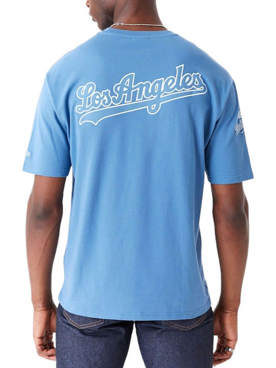 New Era World Series Men's Short Sleeve Blouse Blue