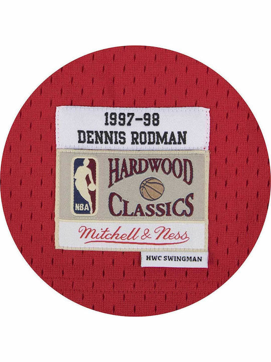 Chicago Bulls Dennis Rodman Мъжки Тениска Вид Баскетбол