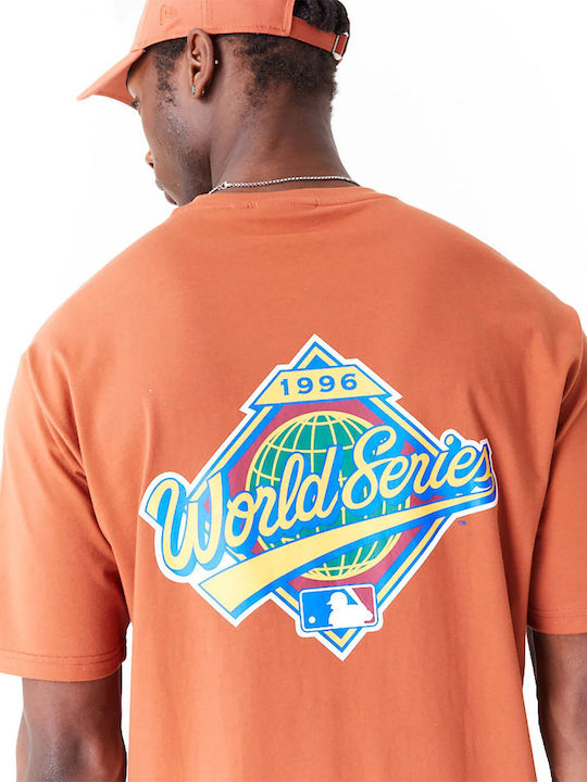 Mlb World Series Αθλητικό T-shirt Brown