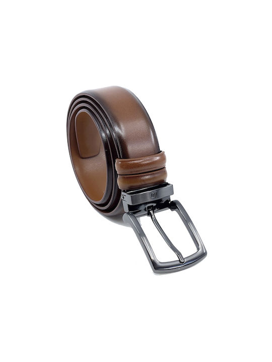 Legend Accessories Men's Leather Belt Tabac Brown